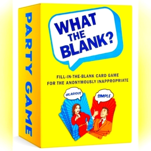 What the Blank?" adult card game - Picture 1 of 7